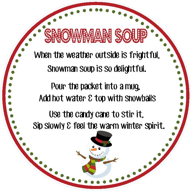 Snowman Soup! sweetdesignsbyregan